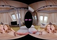 Babes in stockings virtual reality porn compilation