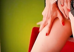 Creamy squirt near my bedroom window - Aria Reve - mother I'd like to fuck masturbating and squirt