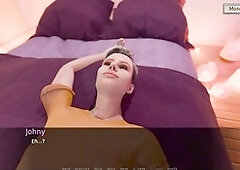 Sissy in a cartoon prison can't believe he deep-throated all that juice from his cock