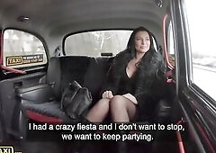 Fake Taxi Coarse Doggy Style Bang for French mother I'd like to fuck Ania Kinski