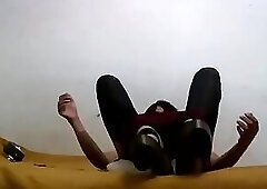 Joselynne Crossdresser Using Buttplug Tail And Fuck My Dildo One