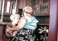 That's what grandmothers do when their old husbands no longer have a weenie. Hungarian grandmothers Marika and Chloe.