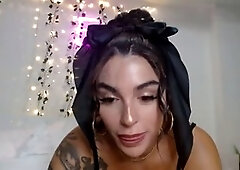 Shaved pussy, big tits, pussy from behind