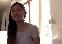 Asian Teen 18+ Tries Different Dildos During Sensual Masturbation - May Thai