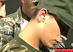 Military oral gangbang