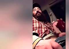 Jerking Off On My Face To My Internet Crush