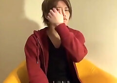 Japanese Pretty Twink Have His Foreskin Squeezd