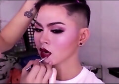 Asian Princess: Emo Crossdresser's Vintage Webcam Show1