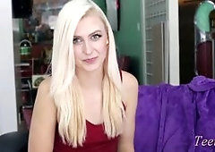 Lover bangs blonde barely legal babe alexa grace