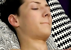 Gorgeous young gay moves sensually while jerking