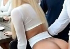 Digital Blond, Real Orgasms – The Ultimate Banging Machine - AI Generated