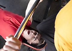 Kenzo Alvarez fucks Mister Deep Voice after ogling ladies