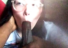 Nerdy female gags on bbc