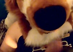 Matthew Fox get Porked Rock Hard No Condom by his Roomy ( POINT OF VIEW / Fursuit / Murrsuit / Petsuit )