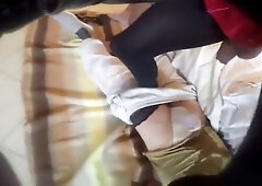 Shemale piss on sub 7