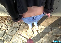 Sexy hitchhiker picked up from a busy road - Zlata Shine