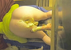 Greedy Femboy Donk Gets a Chicken Egg Salad Catapulting 1