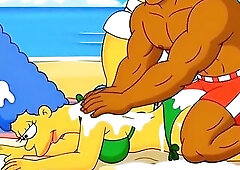Married Housewife Likes Sucking and Screwing Large Ebony Dicks. Toon Parody. The Simpsons parody. Most excellent Compilation Bitch Wife