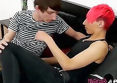 HomoEmo: Sexy Leo Quin Gets His Ass Screwed By Max Browns Massive Meat