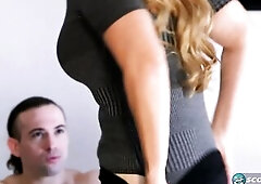Sasha Bell: Sasha orders food, gets dick