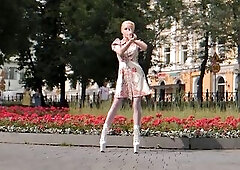 my walk around the town! - Lara Frost