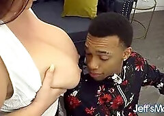 Thick and Curvy Boss Monique Lustly Takes Employee's BBC