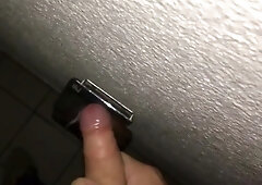 Cumshot Compilation Public Restroom 2018