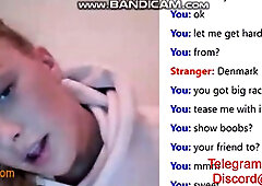 Hot Blonde Omegle Lesbian