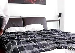 TS boss seduces lucky guy