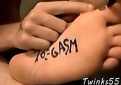 Horny boys can't disregard their dicks!