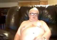 granddad stoke on webcam