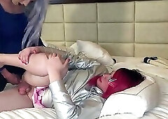Very Pretty Crossdresser Fucking Redhead Tgirl Raw Compilation