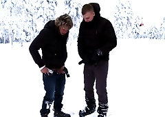 Public Sex And Facials Snowday Boy Sex Winter Porn Ski Video