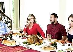 Cory Pursue Wicked StepMom At Dinner