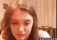Charming Teen Makes Me Cum on Web Camera.