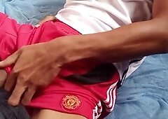 Close-up action with a big cock and some intense blowage