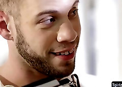 Thick TS supertar Chanel Santini stuffs a bigcock in her mouth