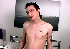 Evan Zero cums all over this football