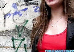 PublicAgent Sexy Russian likes screwing in public