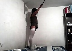 Joselynne Cd ButtPlug In Green Costume Large Butt