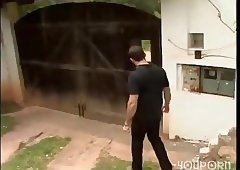 Danielle & Giovanni Outdoor Fuck