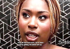 Black Masseuse Entreats Client To Let Her Ride Him (Told Massage Is Free Is This chab Was DTF)