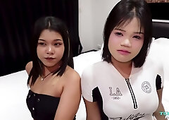 [uncensored Thai Av] Two Thai Teen 18+ Sluts Fucks A Bwc For Cas