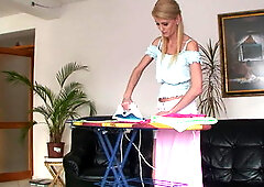 Shy MILF loves handjobs