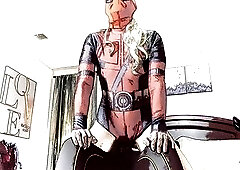 What if Lady Deadpool Screwed Ebony Panther? Marvel Cosplay Sex - FAWNTALES