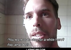 Hot Young Latino Construction Worker Seduced By Cash From Client POV