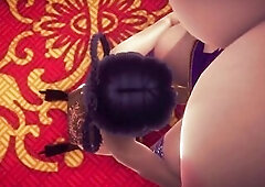 [GENSHIN IMPACT] Futanari Lisa Screwed XiangLing in her own Restaurant (CG PORN 60 FPS)