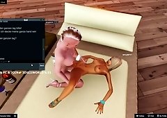 in night club futa fuck, 3d sex game's world, letsplay2