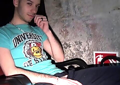 jalifstudio: A Blond Twink Takes a Deep Throat Ride