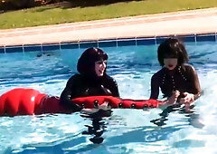 TANGENTOD Latex Pool Float Play